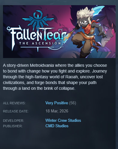 Fallen Tear: The Ascension ⚔️ OUT NOW! tweet media