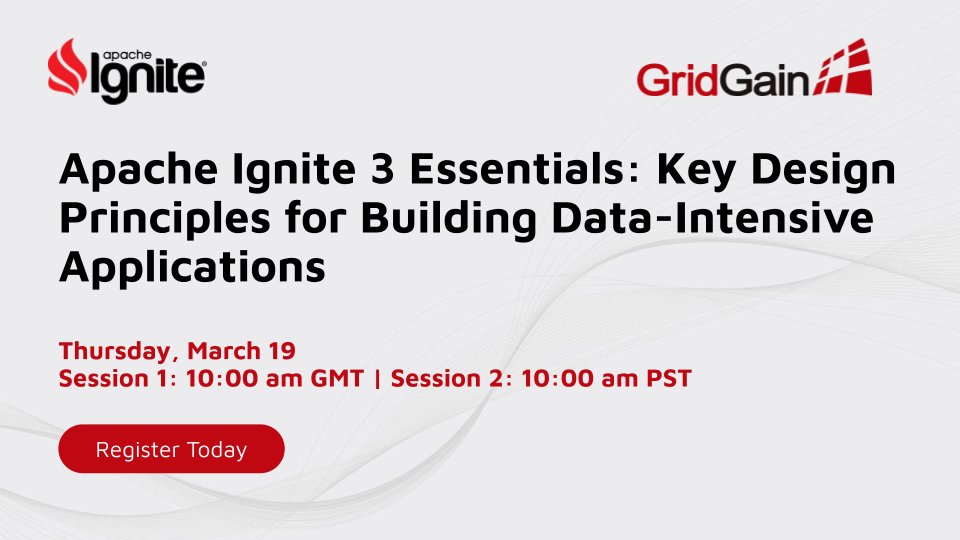 Apache Ignite tweet media