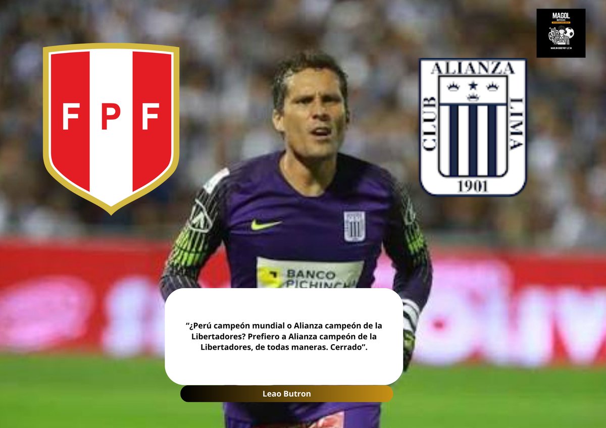 MarlonGodefroy1's tweet image. Leao Butron compara a la selección peruana con Alianza Lima. #butron #alianzalima #seleccionperuana
