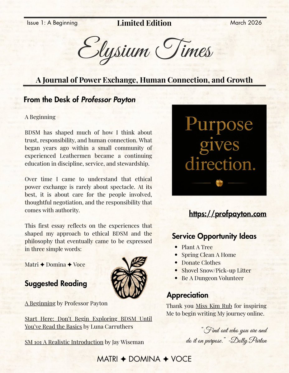 Professor Payton | Matri✦Domina✦Voce tweet media