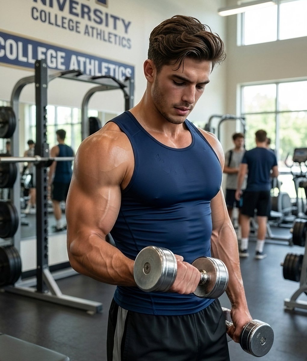 LucaVossDiver's tweet photo. It's push day...we doin bicep curls 🦾
my favorite tbh https://t.co/fKWrVM7CaX