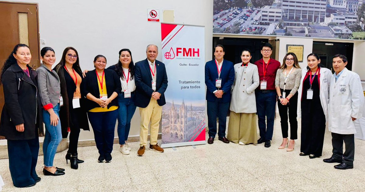Salud_Ec's tweet photo. El Hospital Eugenio Espejo en Quito fue sede del Taller de Laboratorio de Coagulación, desarrollado por el MSP y la Federación Mundial de Hemofilia. https://t.co/QhC1U900V2
