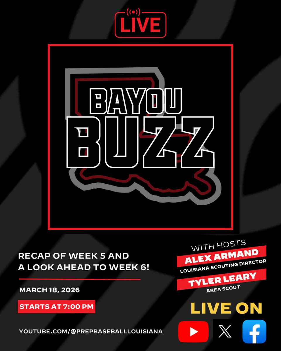 Prep Baseball Louisiana tweet media