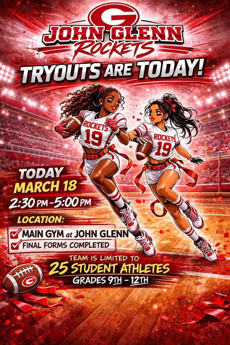 John Glenn Athletics tweet media