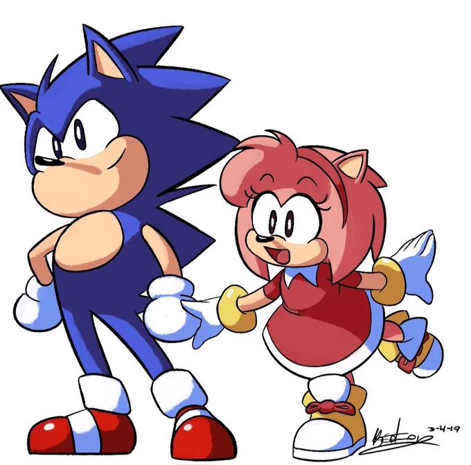 Revisited my old sonic art

It's interesting how I would never draw any of the characters this way again 