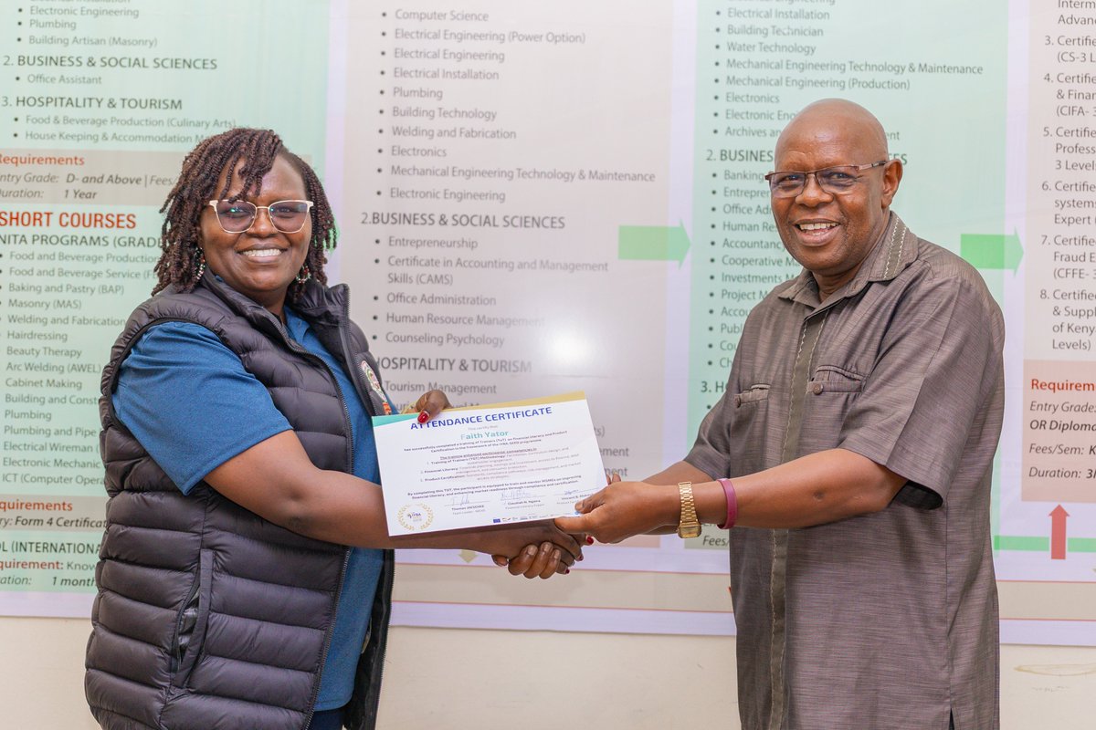 Kabarak University TVET Institute tweet media