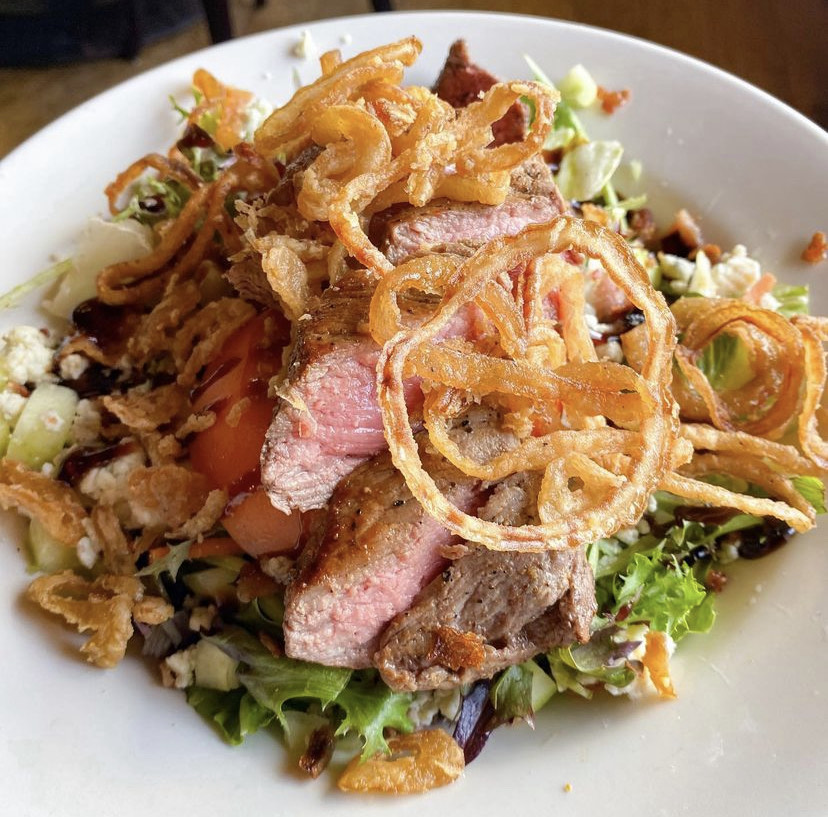 Perfectly prepared steak, crisp greens, and balanced flavor in every bite. Meet your new go-to salad. #OnlyAtTeds <a href="/TedMontanaGrill/">Ted's Montana Grill</a>