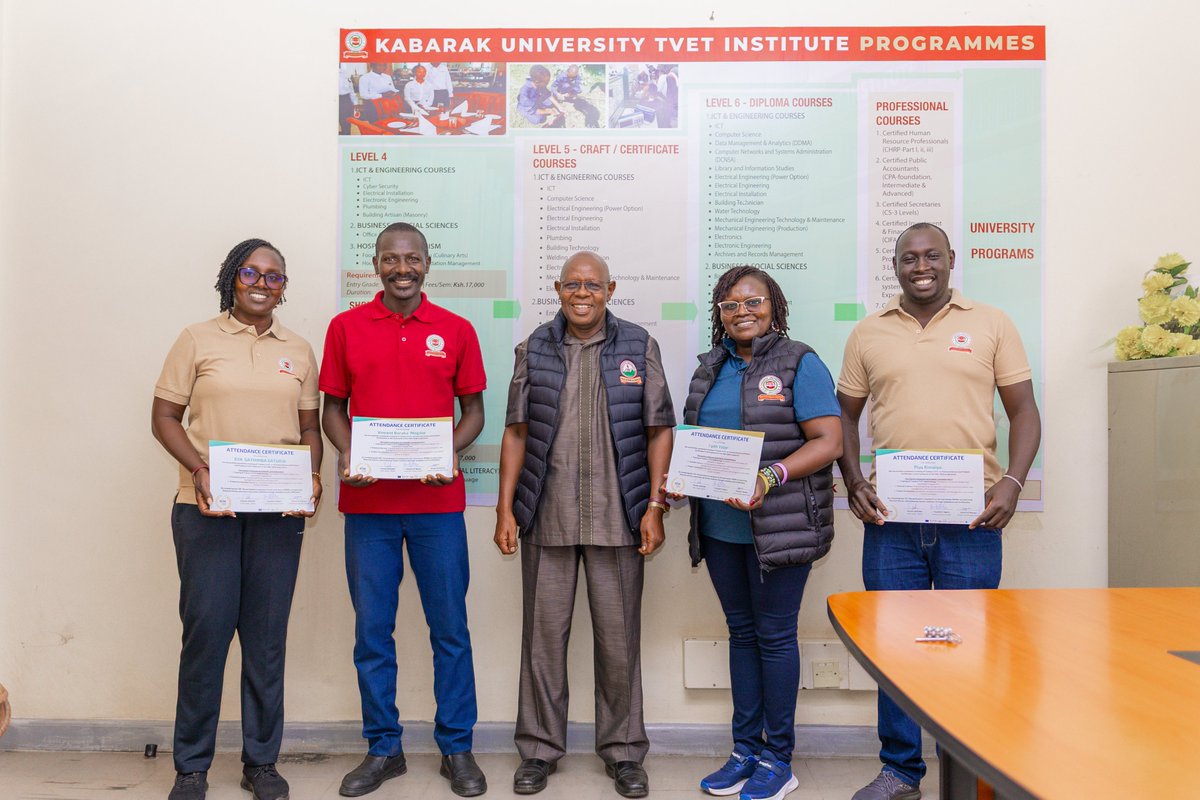 Kabarak University TVET Institute tweet media