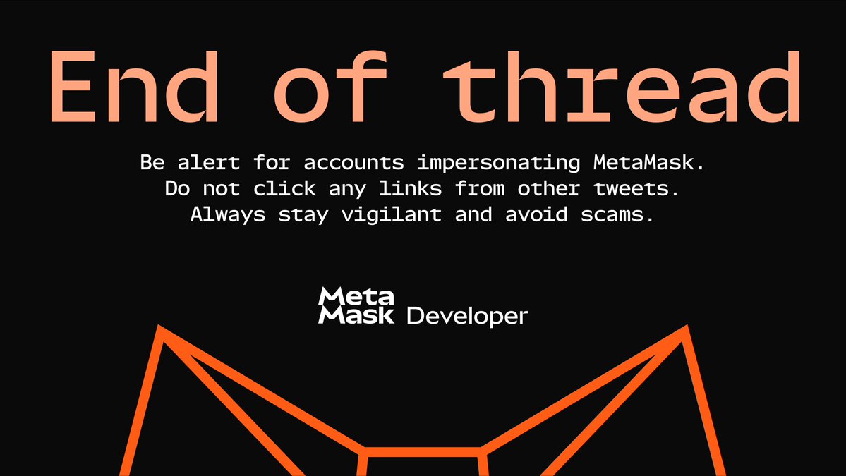MetaMask Developer tweet media
