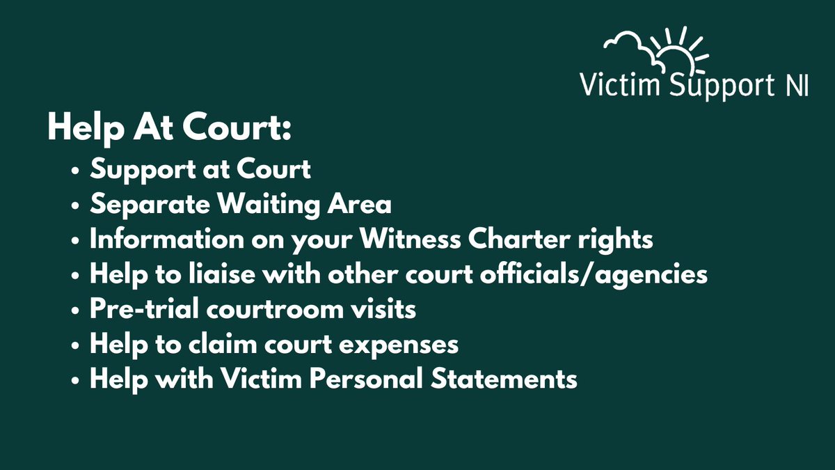 Victim Support NI tweet media