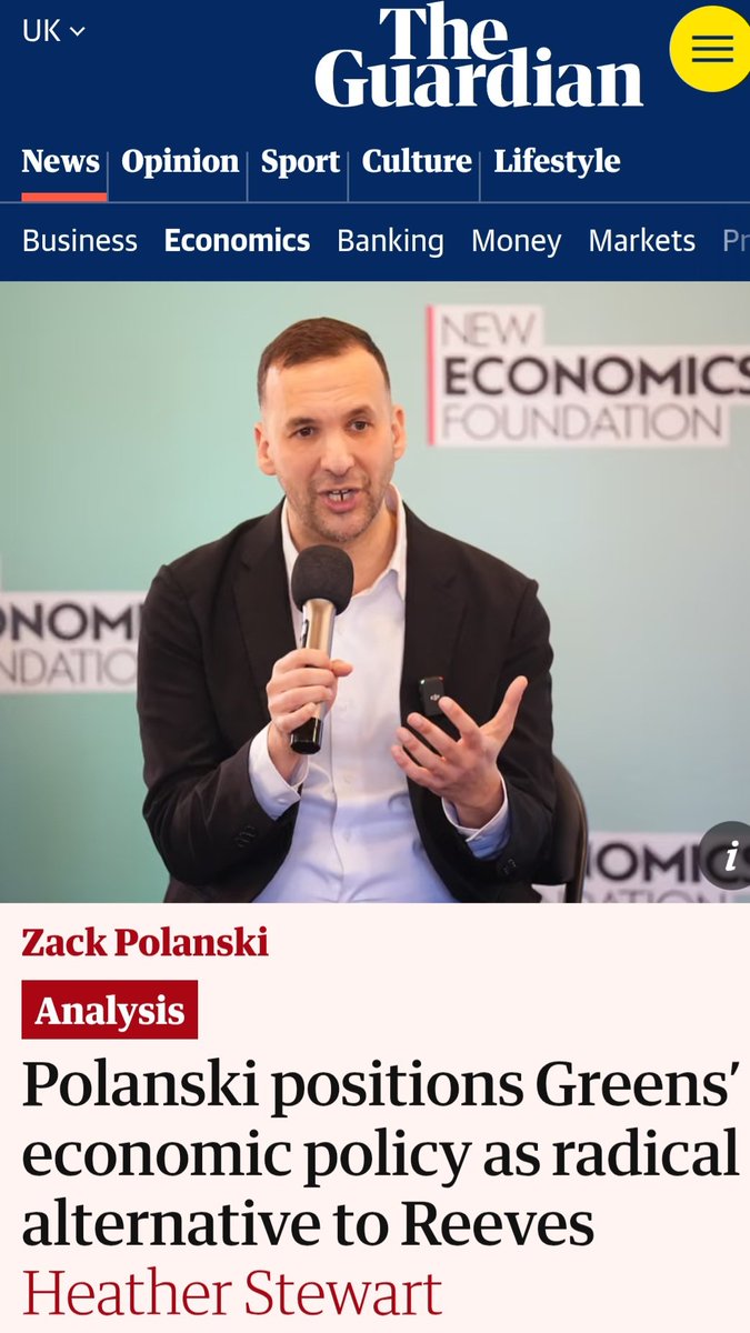 Zack Polanski tweet media