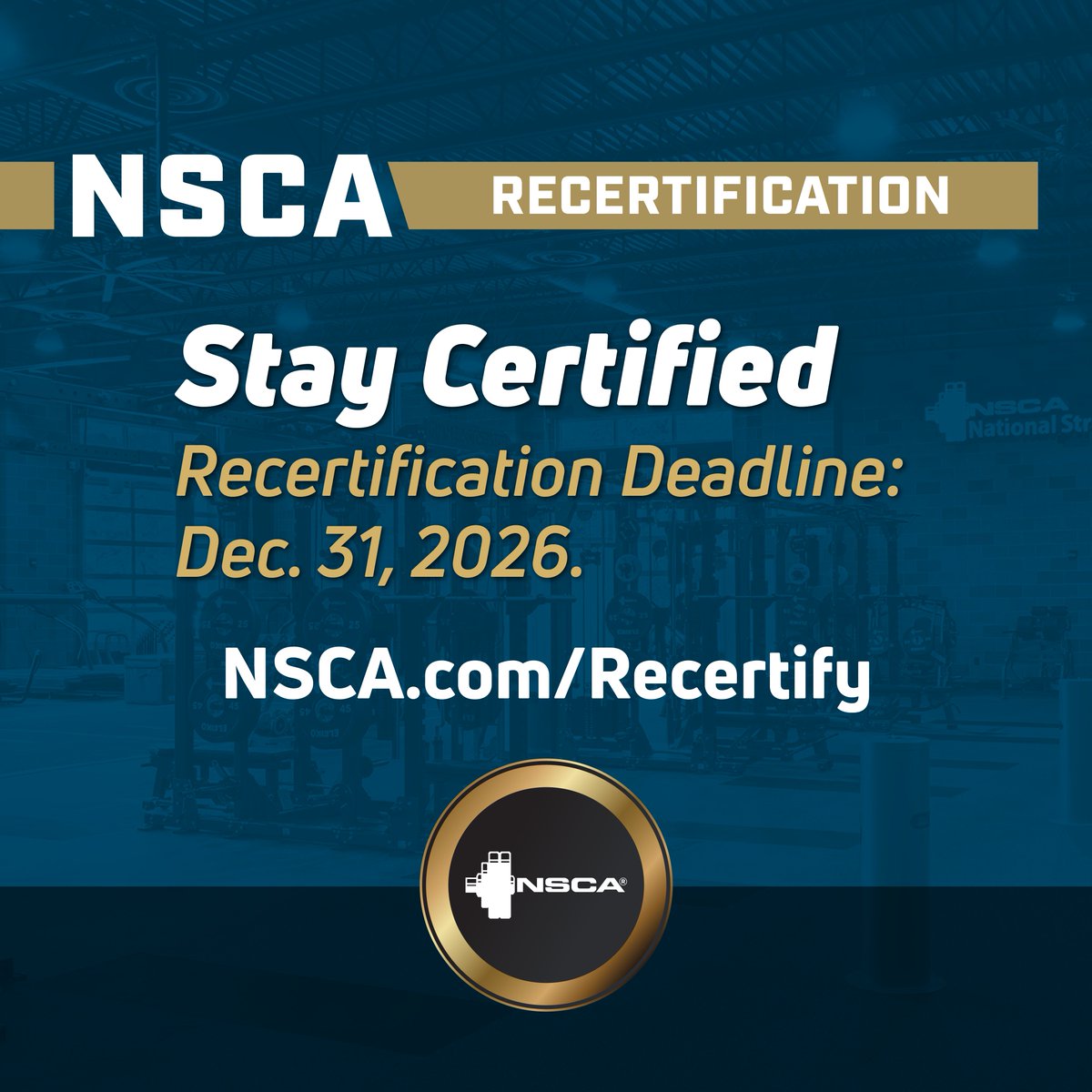NSCA tweet media