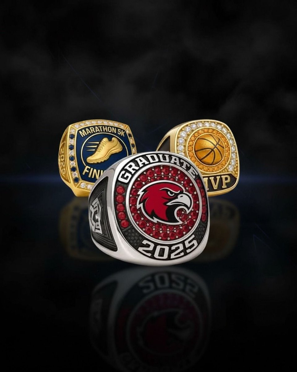trophydeals_'s tweet photo. Champions wear their victory 💍🏆

Celebrate big moments with custom championship rings designed for athletes, teams, and winners. Whether it’s a marathon, a tournament, or an MVP achievement, these rings turn every victory into a lasting memory. https://t.co/I4VVzDXTPW
