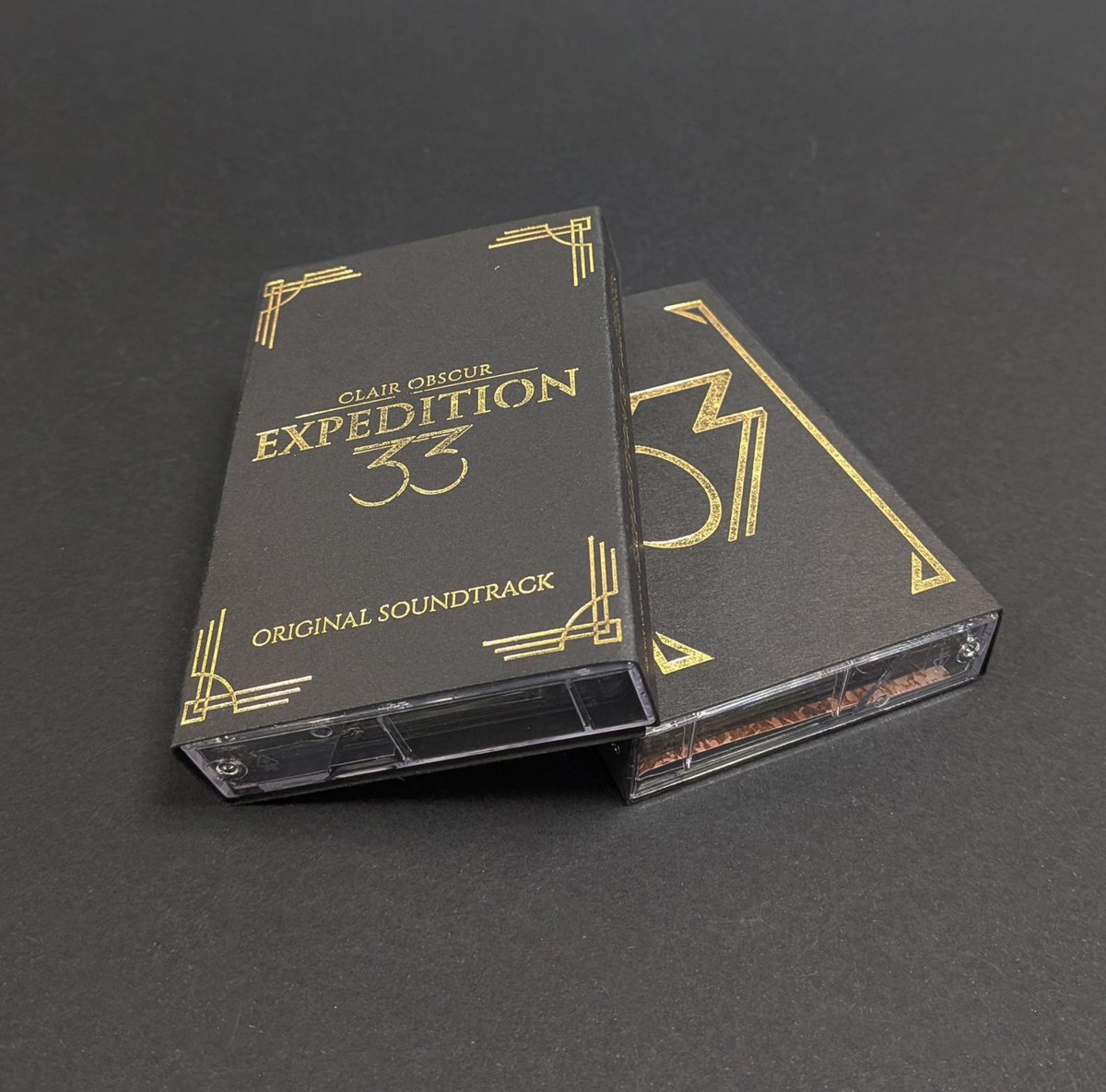 BandCDs's tweet photo. Wow, the foil print on the o-cards make this set look ✨ premium✨. This was made for @Death.Charger 'Clair Obscur: Expedition 33 Original Soundtrack' 😍 https://t.co/iHZZUr9x54