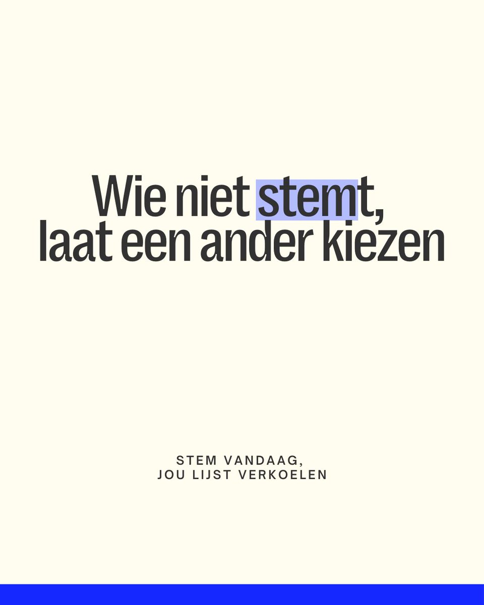 JOU, Lijst Verkoelen tweet media