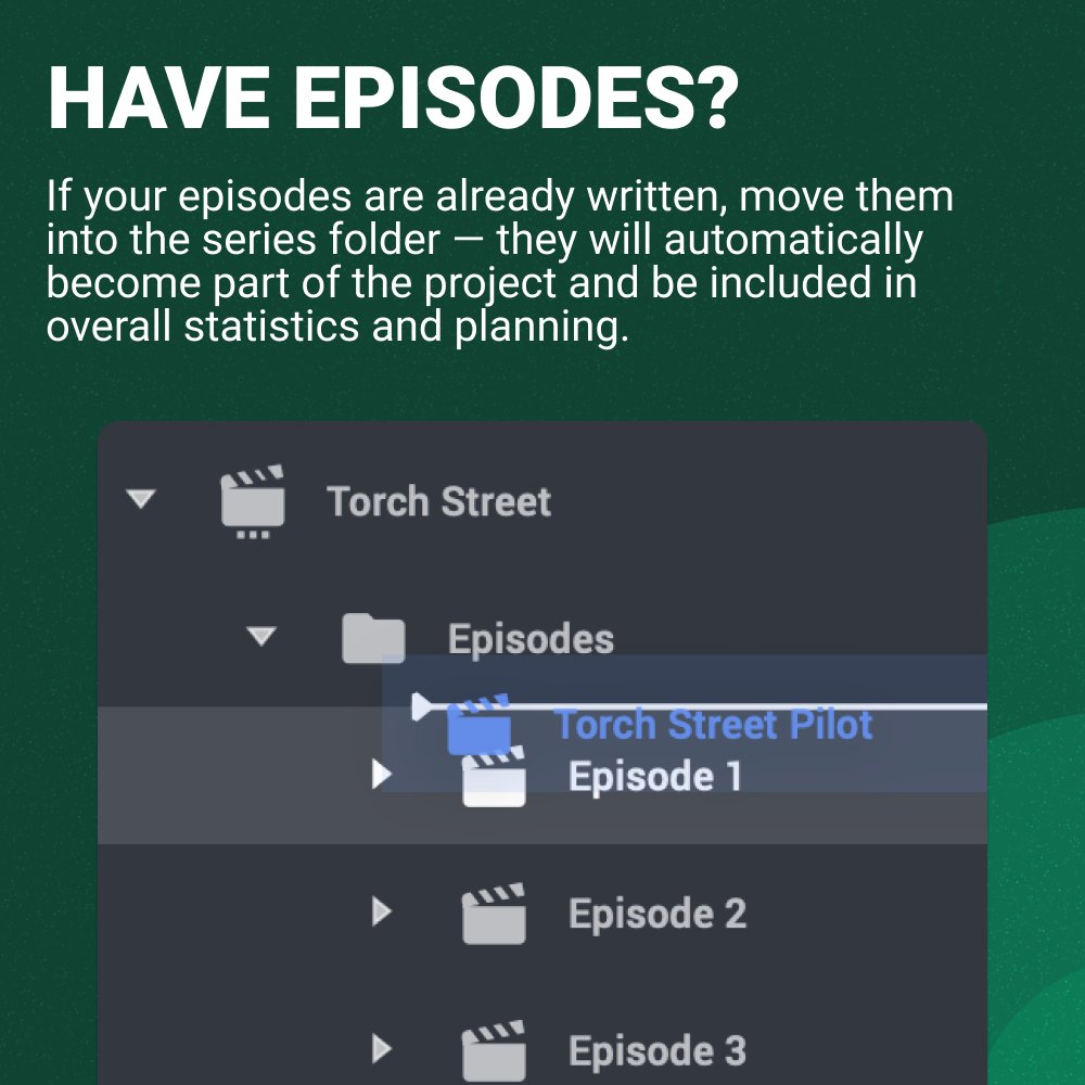 starcapp_'s tweet photo. In one of the latest updates, Story Architect introduced a full module for showrunners and TV series writers.

In these slides, we break down how to use it effectively 🏃‍♂️ https://t.co/CKCFRQE7cK