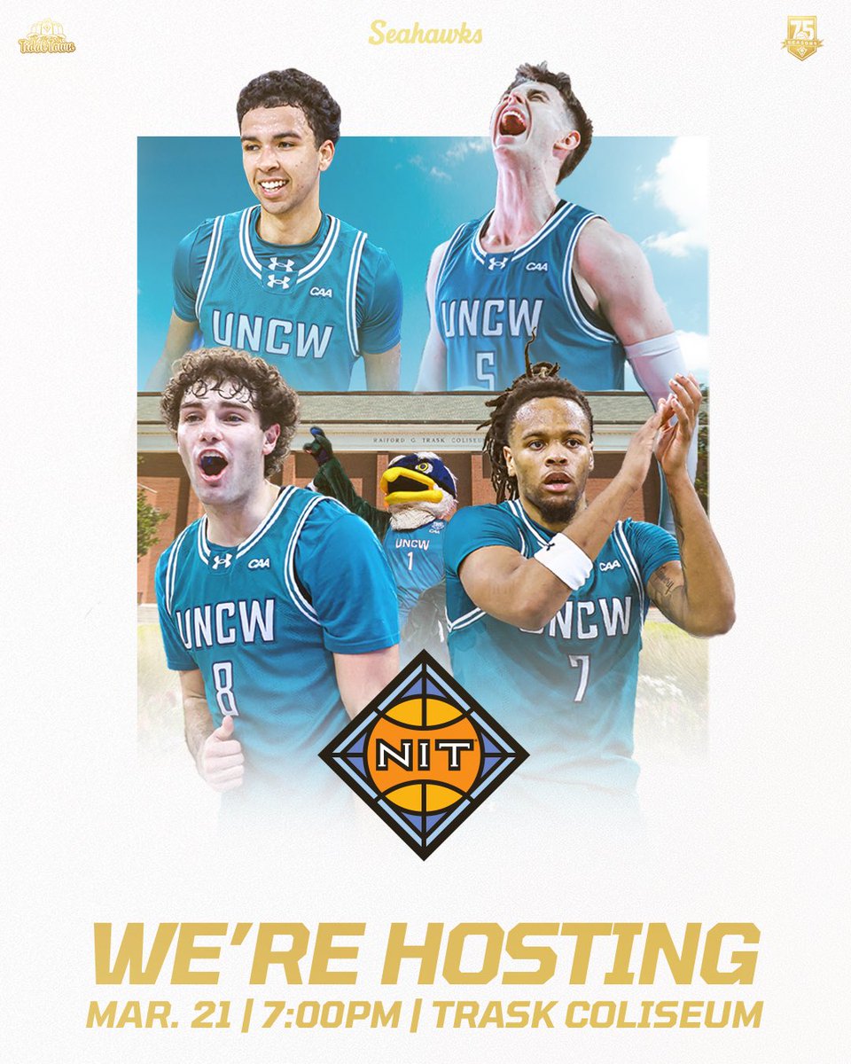 back on our floor 🏠 

Tickets 👉 uncwsports.evenue.net/events/NIT

#BleedTeal | #TidalTown