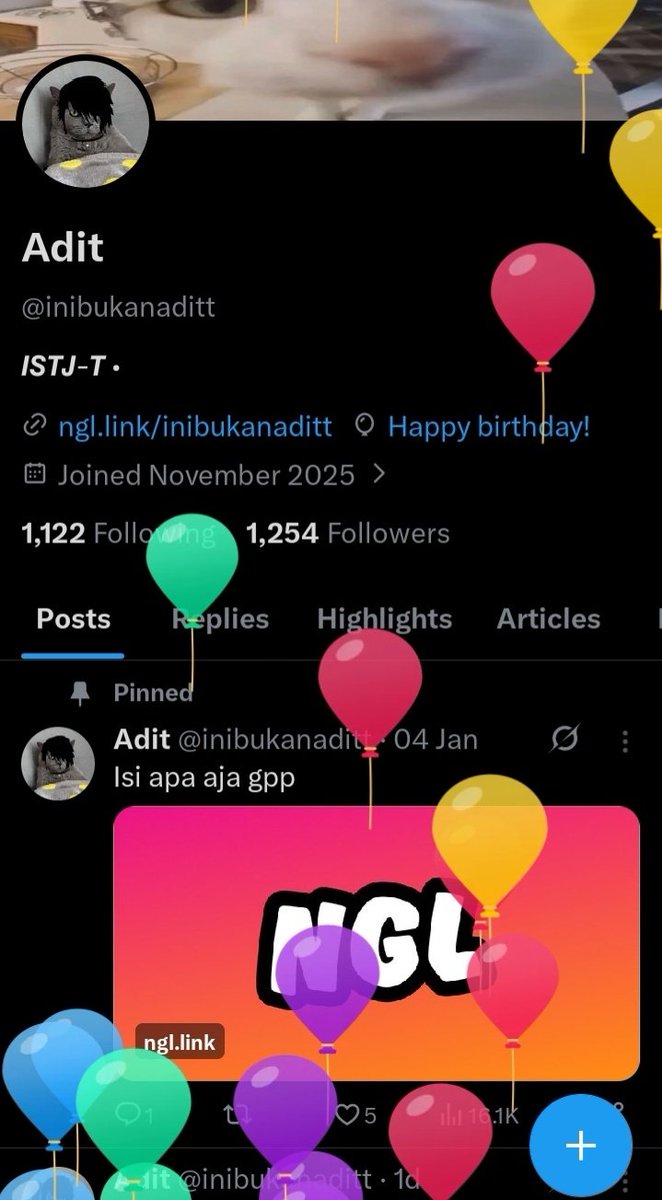 Adit tweet media