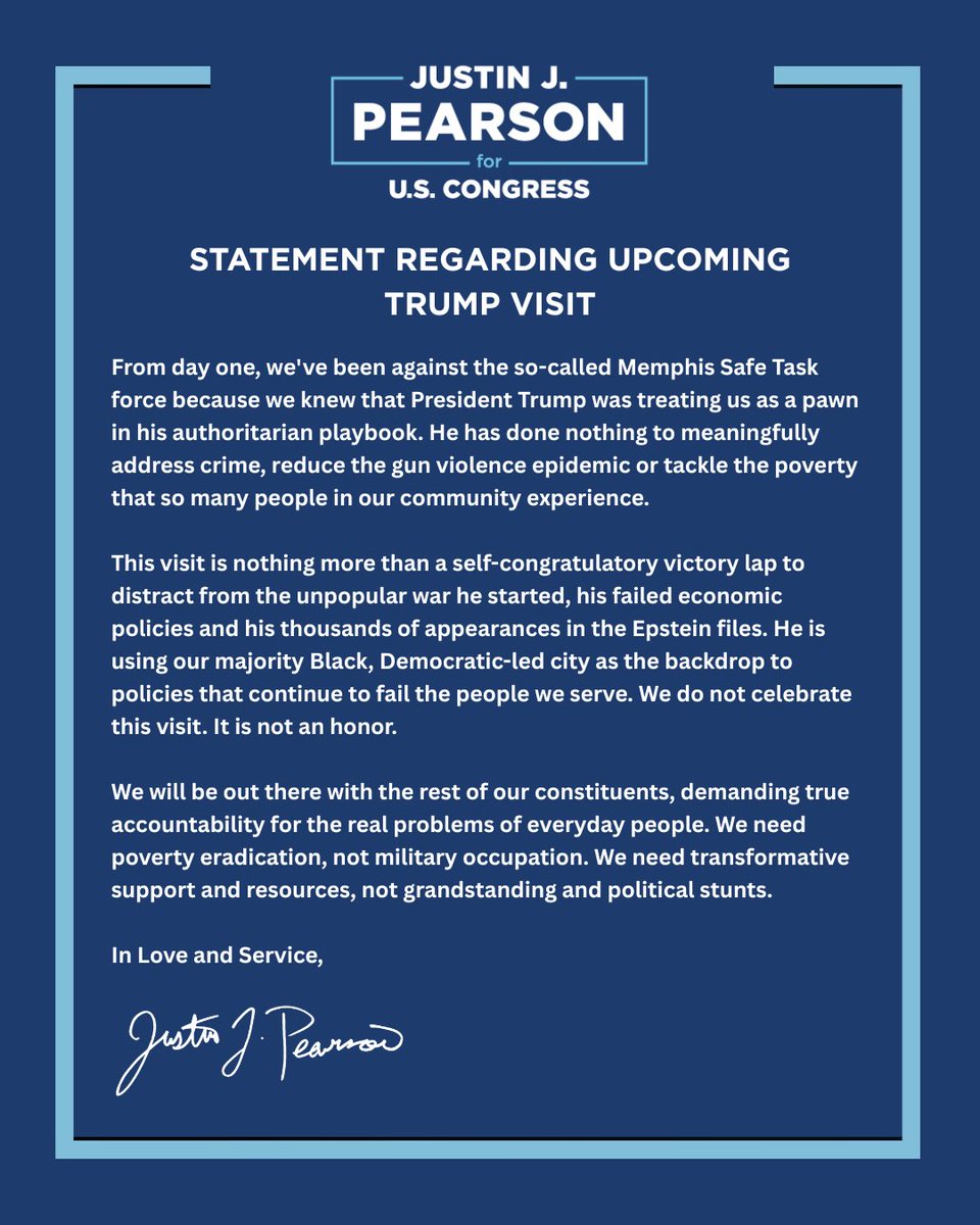 Justin J. Pearson tweet media