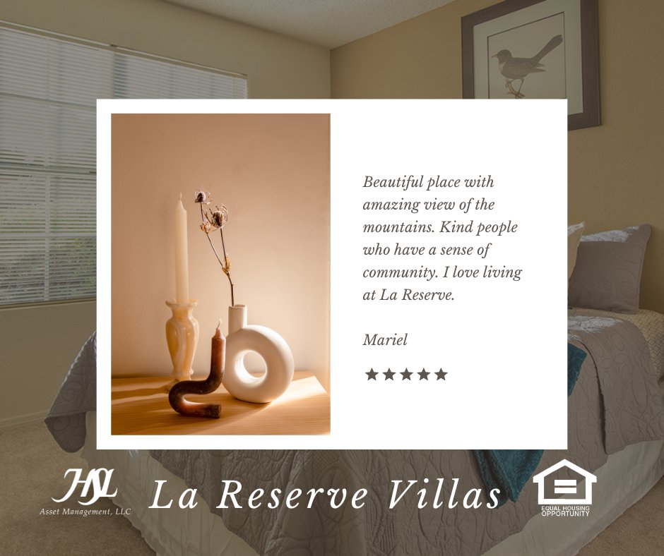 HSLLaReserve's tweet photo. Experience the difference our residents are talking about!

HSL Asset Management, LLC.
[Equal Housing Opportunity] https://t.co/HGDZe4eS7j