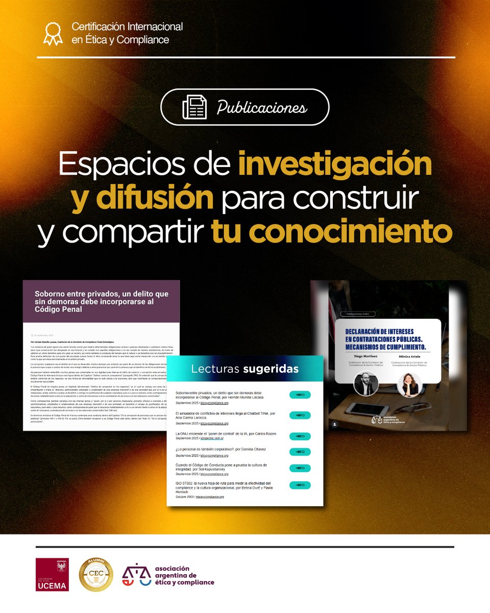 Asoc. Arg. de Ética y Compliance (AAEC) tweet media