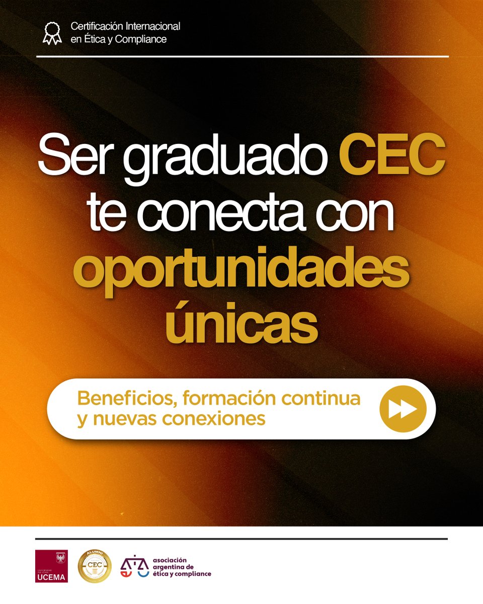 Asoc. Arg. de Ética y Compliance (AAEC) tweet media