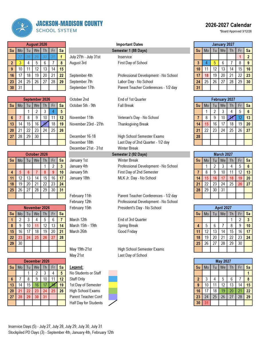 Jackson-Madison County Schools tweet media