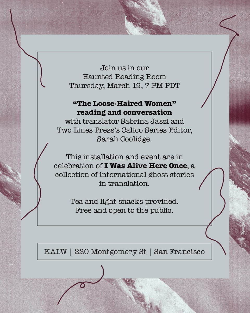 sjaszi's tweet photo. Tomorrow! @KALW @CATranslation @CuenteroProd https://t.co/GecNt6NVzW