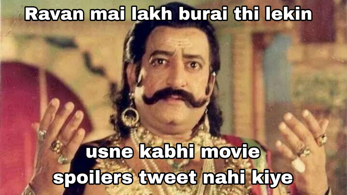 sachya2002's tweet photo. Respect for Ravan ✅
#Dhurandhar2 #DhurandharTheRevenge https://t.co/2AjFgh4Thx
