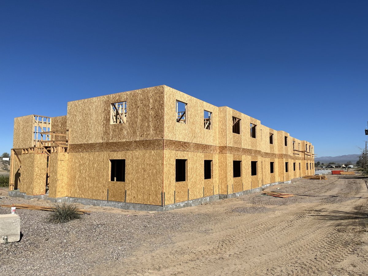 Mav_Builders's tweet photo. Level up! Framing is underway and climbing higher every day on our newest apartment complex. Strong bones, smart design, and a bright future ahead. 

#BuildItBetter #MultifamilyDevelopment #contractor #developer #landdevloper #maverickbuilders #mavbuilders #Arizona #AZ https://t.co/POgQoQNavn