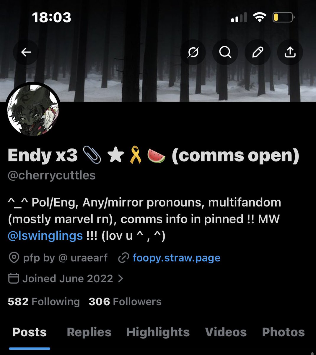 Endy x3 📎 ★🎗🍉 (comms open) tweet media