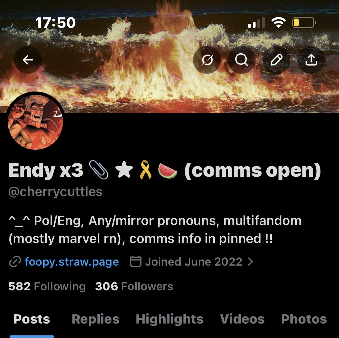 Endy x3 📎 ★🎗🍉 (comms open) tweet media