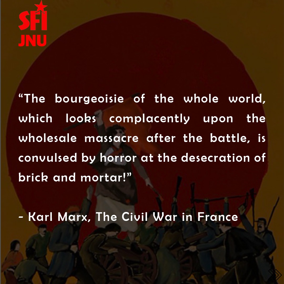 SFI JNU Unit tweet media