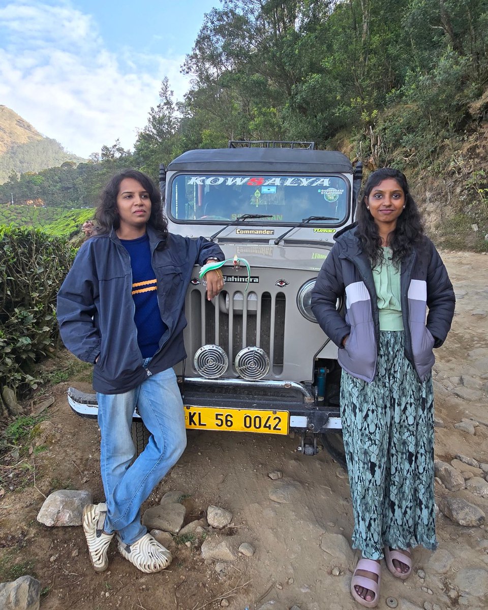 exoticampadv's tweet photo. Strangers becoming friends that’s how every trip begins with us 🤍

Through Meghamalai’s misty roads and Munnar’s endless scenic views, our happy travellers didn’t just explore places… they found their people.
Join our next trip you’ll never feel like you came alone https://t.co/fx4A51xAYJ
