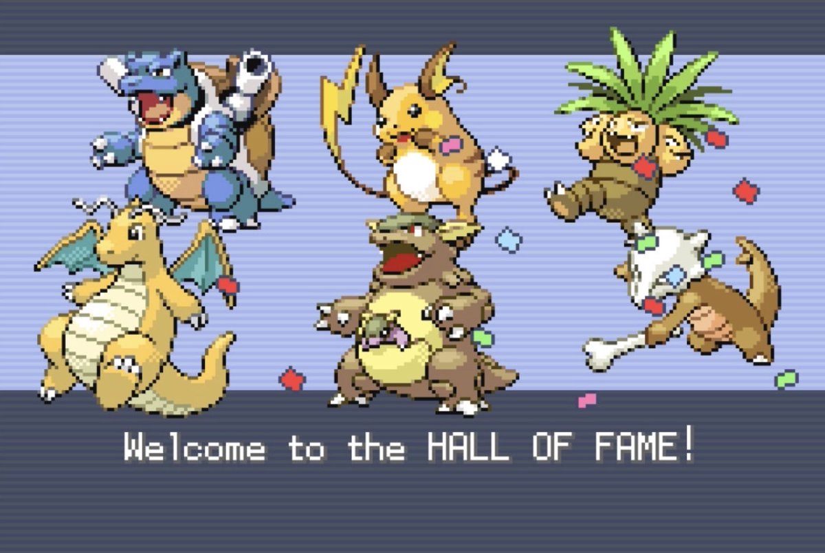 Got quite sick today, so I just stayed in bed and finally finished FireRed on the Switch. I played it as if it were a new release, completing the dex as I went. So this casual playthrough took nearly 40 hours, great fun