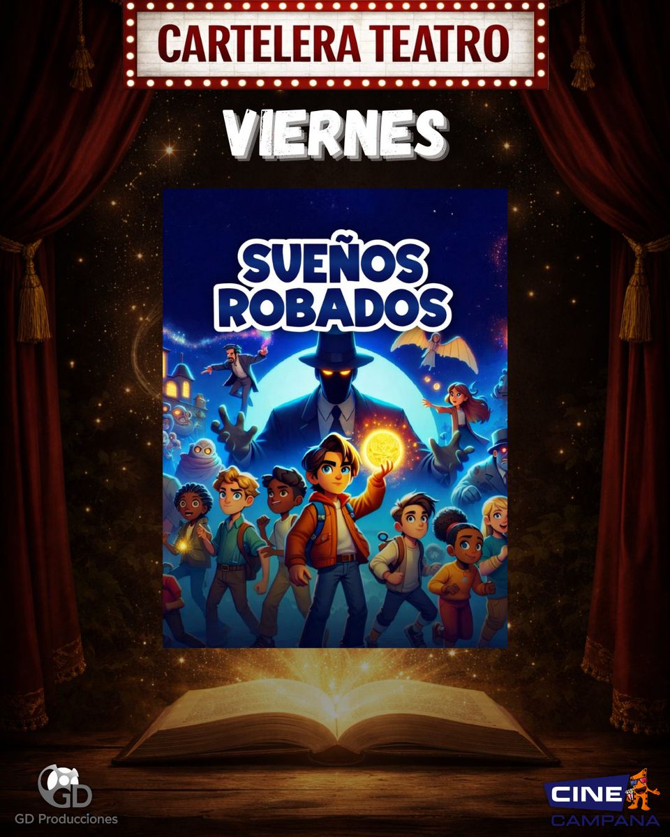gdappi's tweet photo. No te pierdas la cartelera de este fin de semana en Cine Teatro Campana.  Av. Varela 635 https://t.co/sNTezIhSnu