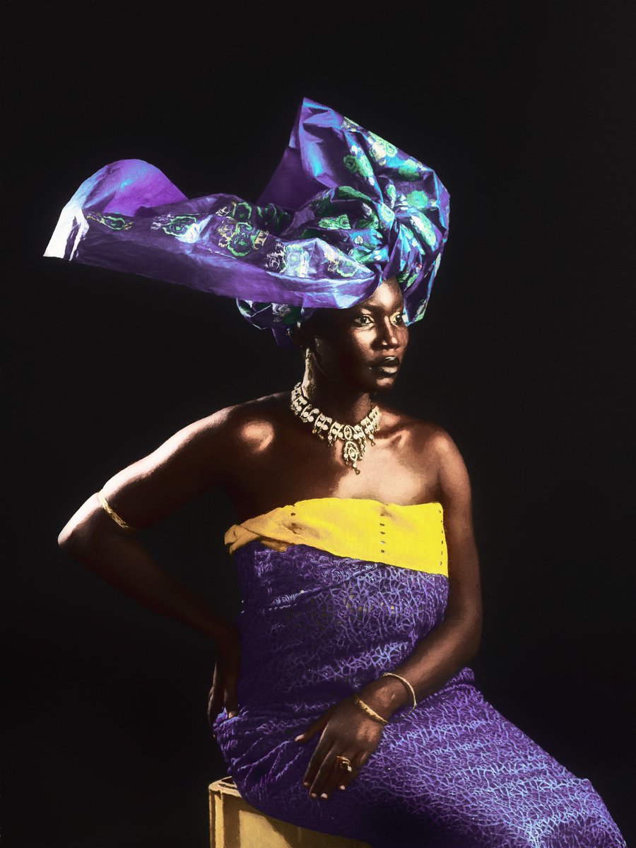 My mother inspired my obsession with creating with Gele