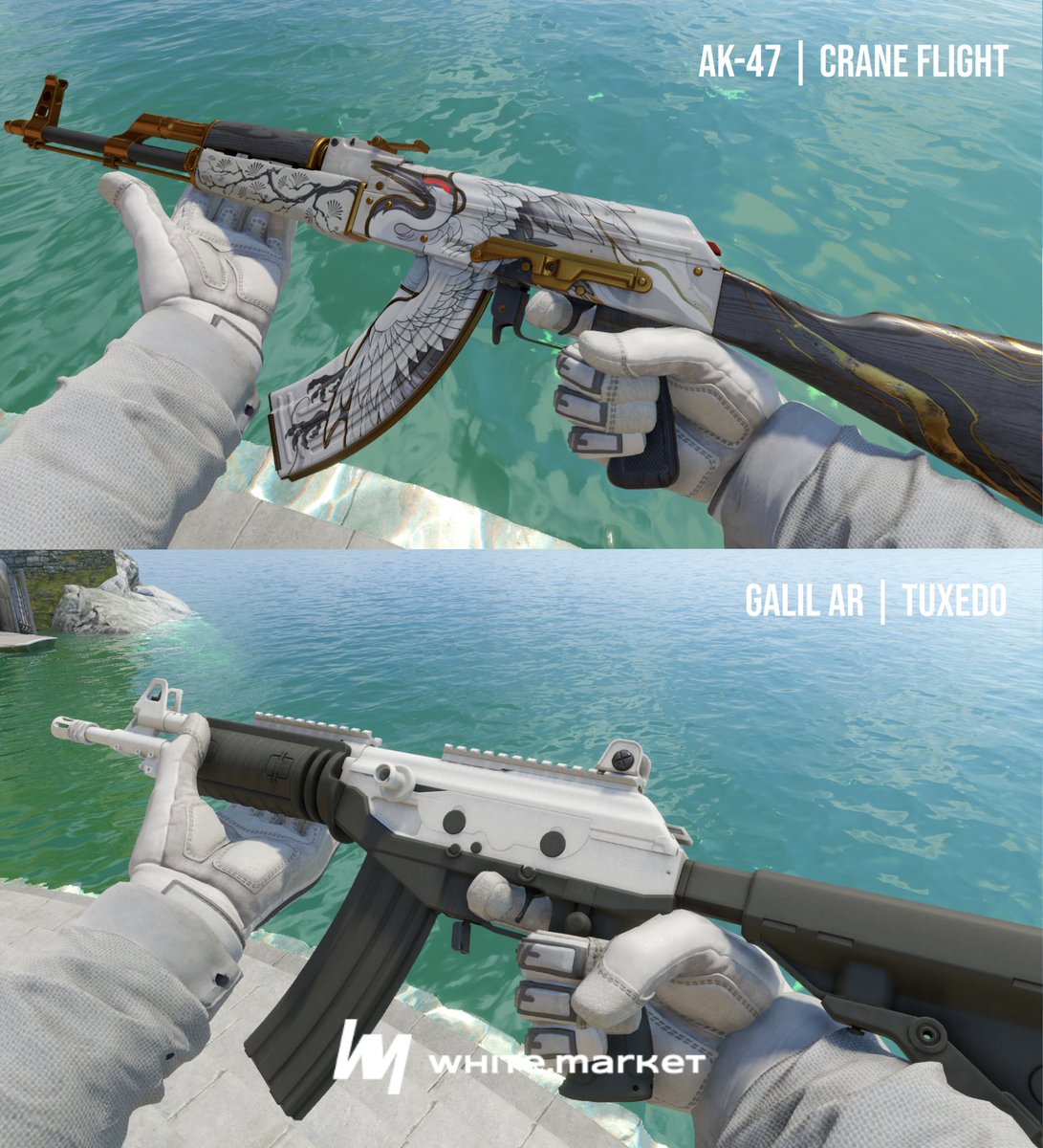 CS2 white.market tweet media