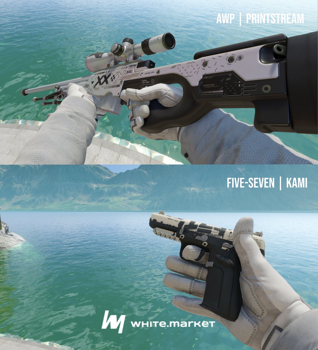 CS2 white.market tweet media