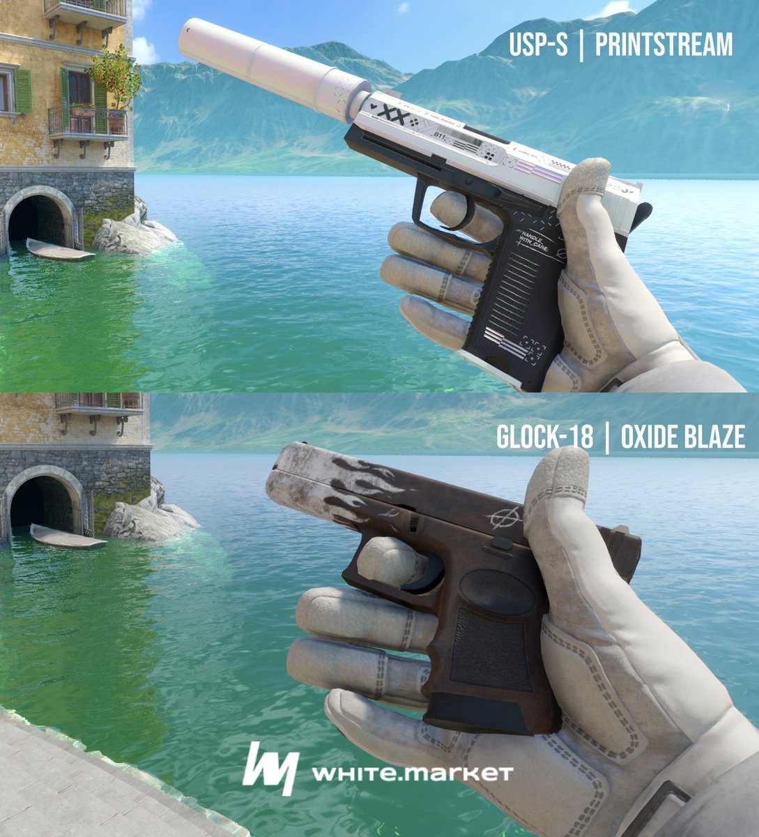 CS2 white.market tweet media