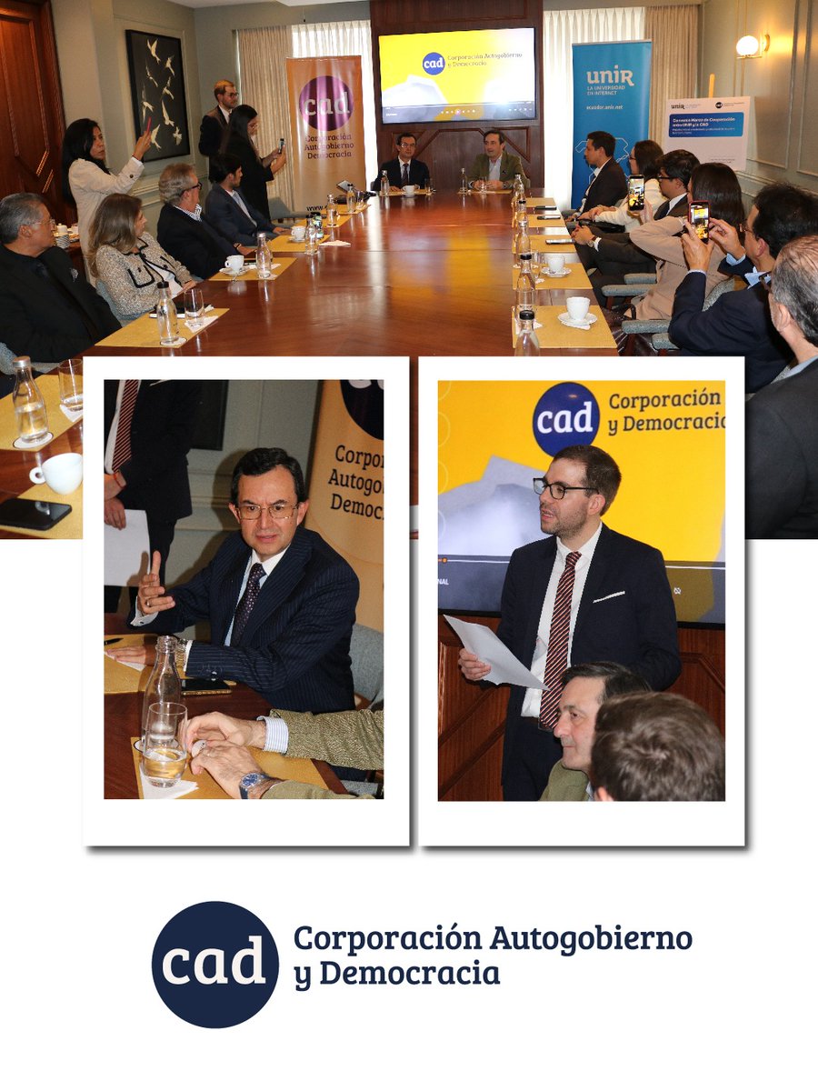 CADorg's tweet image. La Corporación Autogobierno y Democracia - CAD - amplía su proyección internacional.

El 11 de marzo firmamos un convenio marco con @UNIRuniversidad para promover formación, pensamiento crítico y debate público en #Ecuador y la región. #Educación #CAD