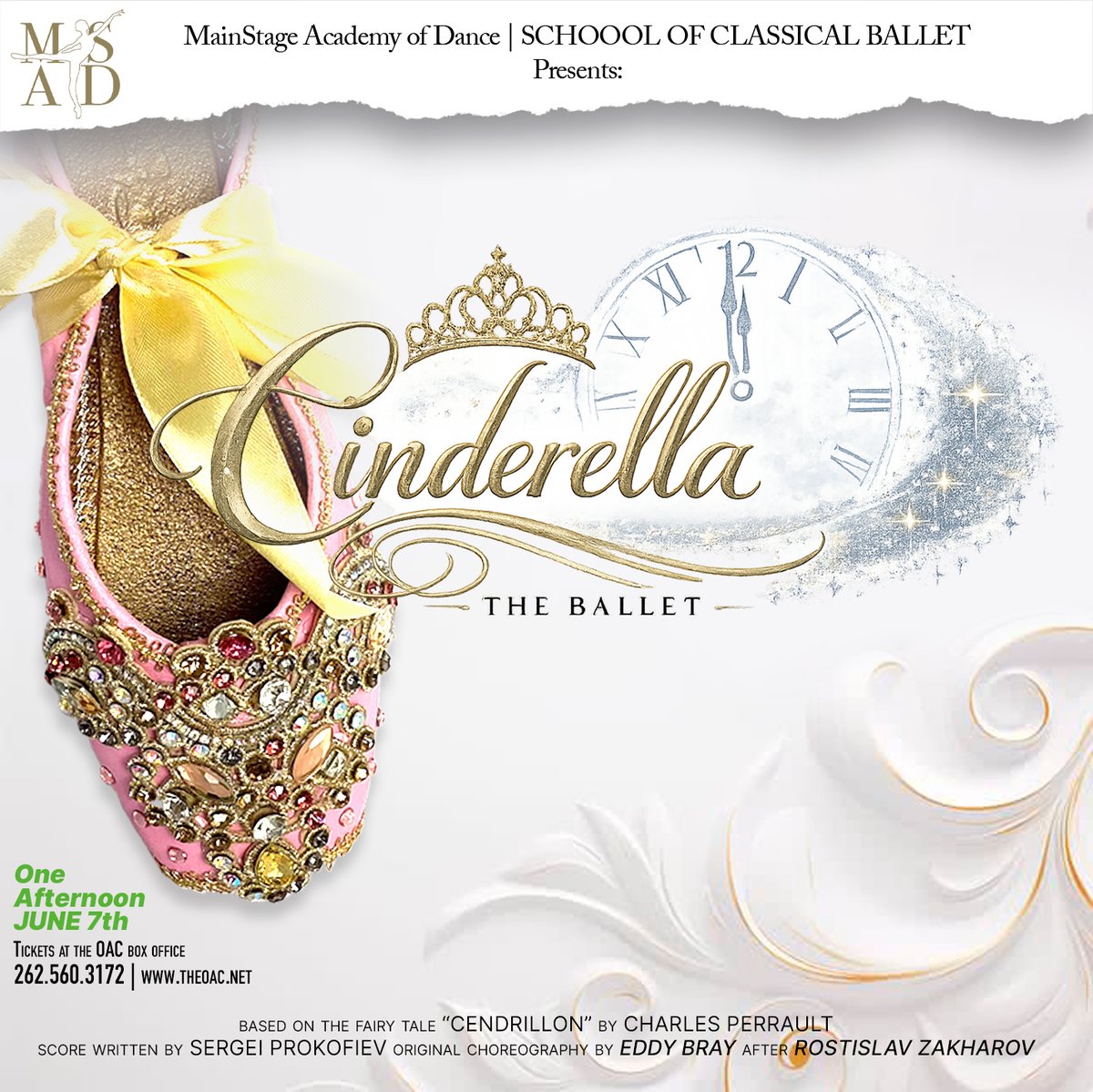 MainstageMSAD's tweet photo. ✨ The magic begins… ✨

Cinderella rehearsals are officially underway, and we’re thrilled to announce that our cast has officially been selected! 🩰👑 

June 7th at 2:00 PM at the OAC

Don’t miss your chance to experience the magic of Cinderella!  #mainstageacademyofdance https://t.co/XSMdX67cKf