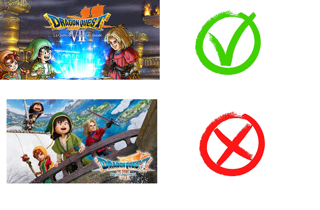 <a href="/DragonQuest/">DRAGON QUEST</a> This fake remake is a nightmare not a dream!
You've ruined the Dragon Quest VII experience by removing almost half the content that was in the 3DS version!
You've shamefully also released this ugly remake on a Gkc !
It's an insult to the DQ saga and its many fans!