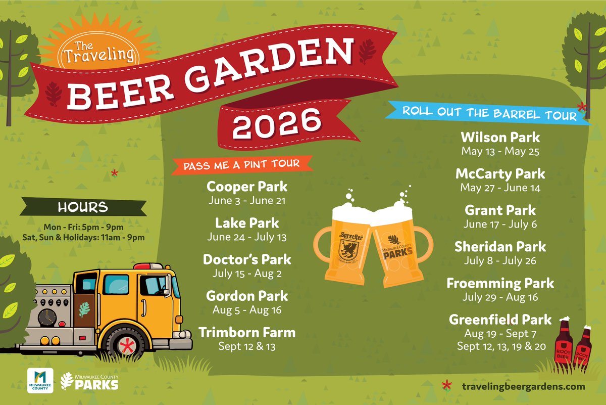 Milwaukee County Parks tweet media