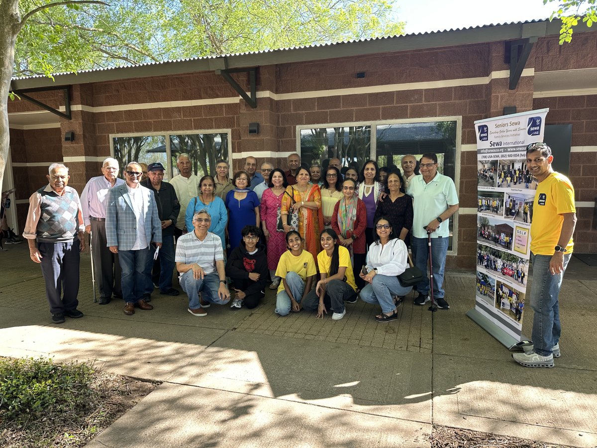 Senior Sewa Sugar Land hosted a March 14 gathering featuring a tax session by Vipul ji Kalani (RMDs, donations, gift taxes) and Q&amp;A. The event included Holi songs, a Ram Navami quiz, bhajans, games, and dholak, with volunteers making it special. 
#SewaInternational #SewaHouston