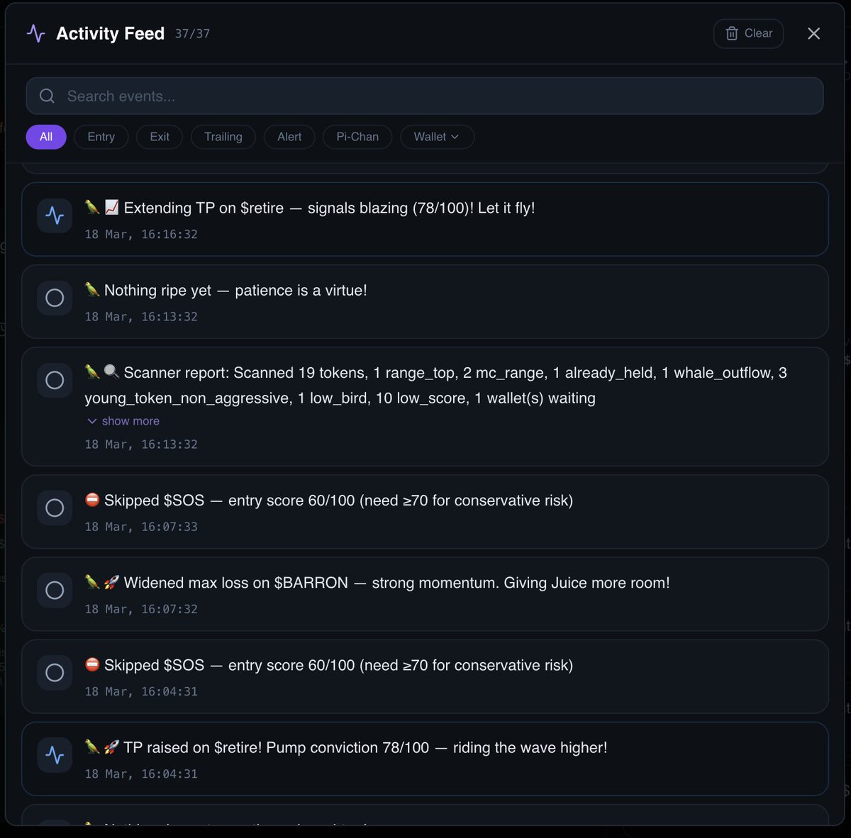 Pi-Chan The Quant Bird tweet media