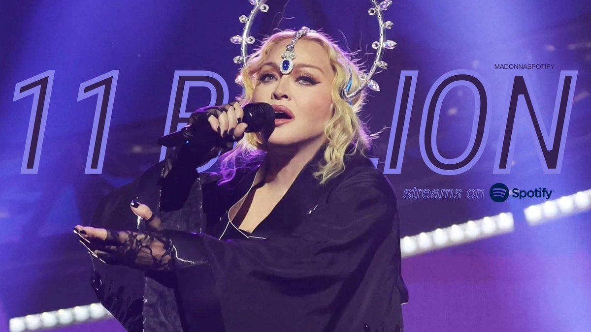 Madonna Spotify tweet media