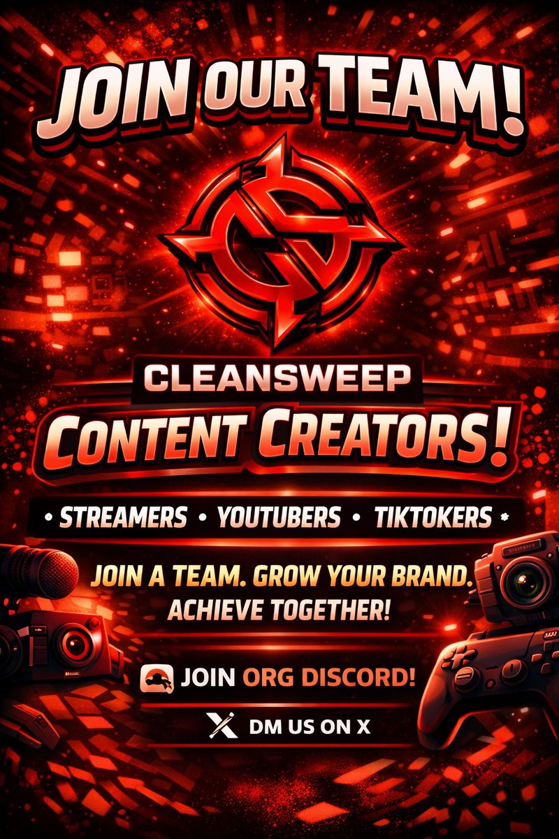 CleanSweep Esports tweet media