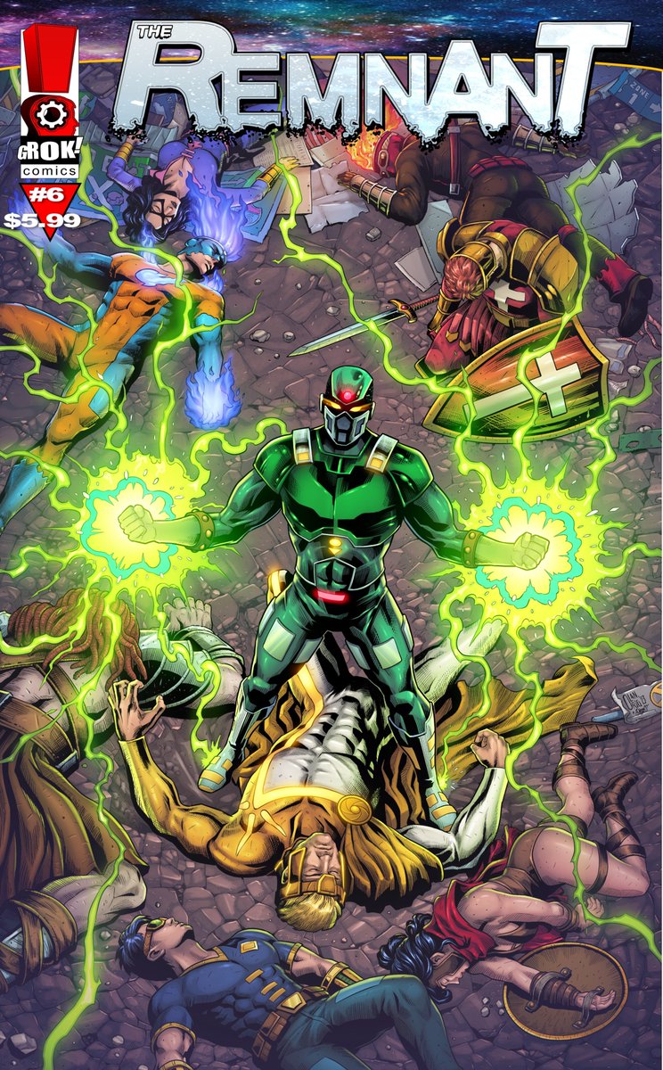 Grok! Comics. The world still needs heroes! tweet media