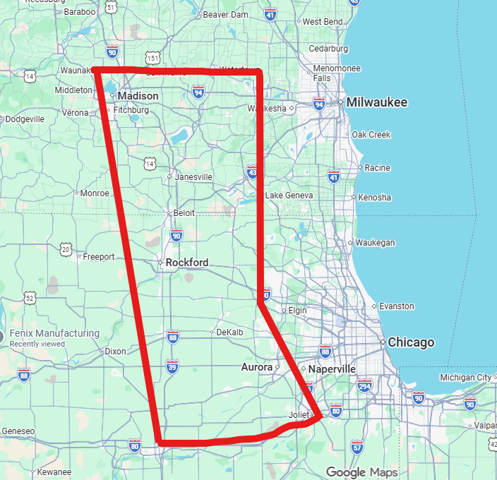 There has been no greater "trapped by economics" scenario in the history of the United States

The once independent small towns with machine shops and 1000 of farms will give way to a DFW style economic megalith

All happening on top of the best soil on planet Earth